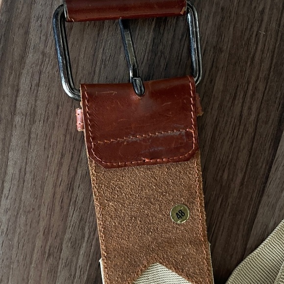 Leather Women's Elastic Leather Belt, Euro 48 - Picture 2 of 10